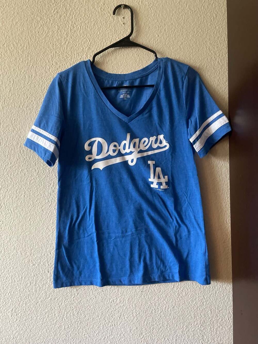 Los Angeles Dodgers Blue V-Neck Tee